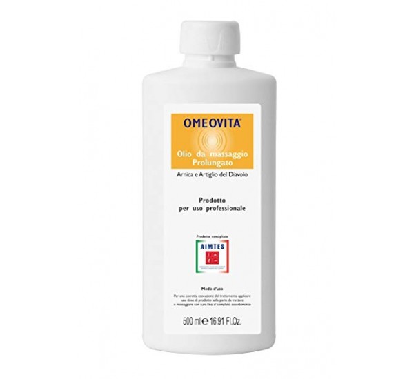  Olio Massaggio Arnica / Artiglio del Diavolo 500 ml Omeovita